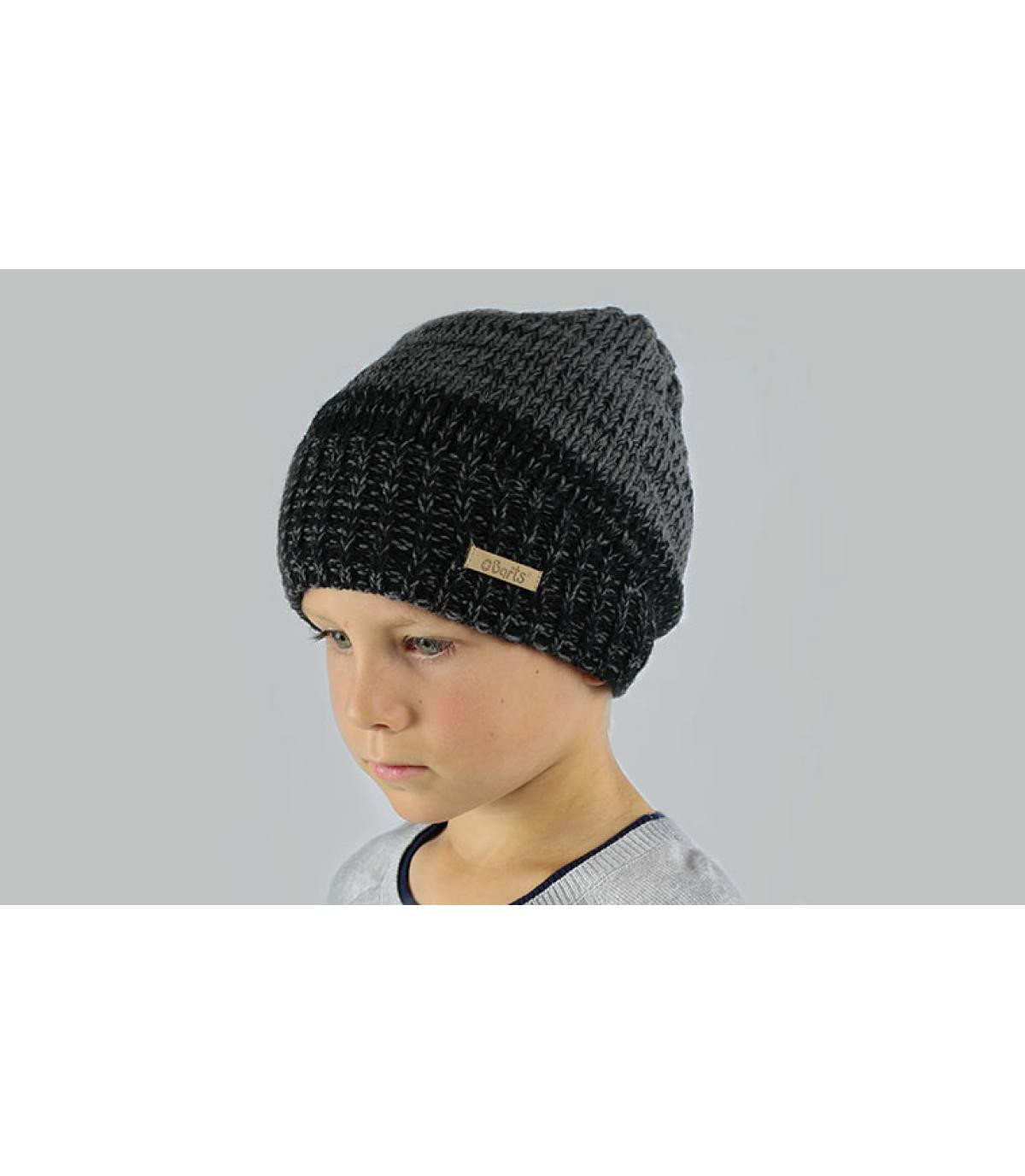 Black boy oversize beanie Brighton beanie boys black